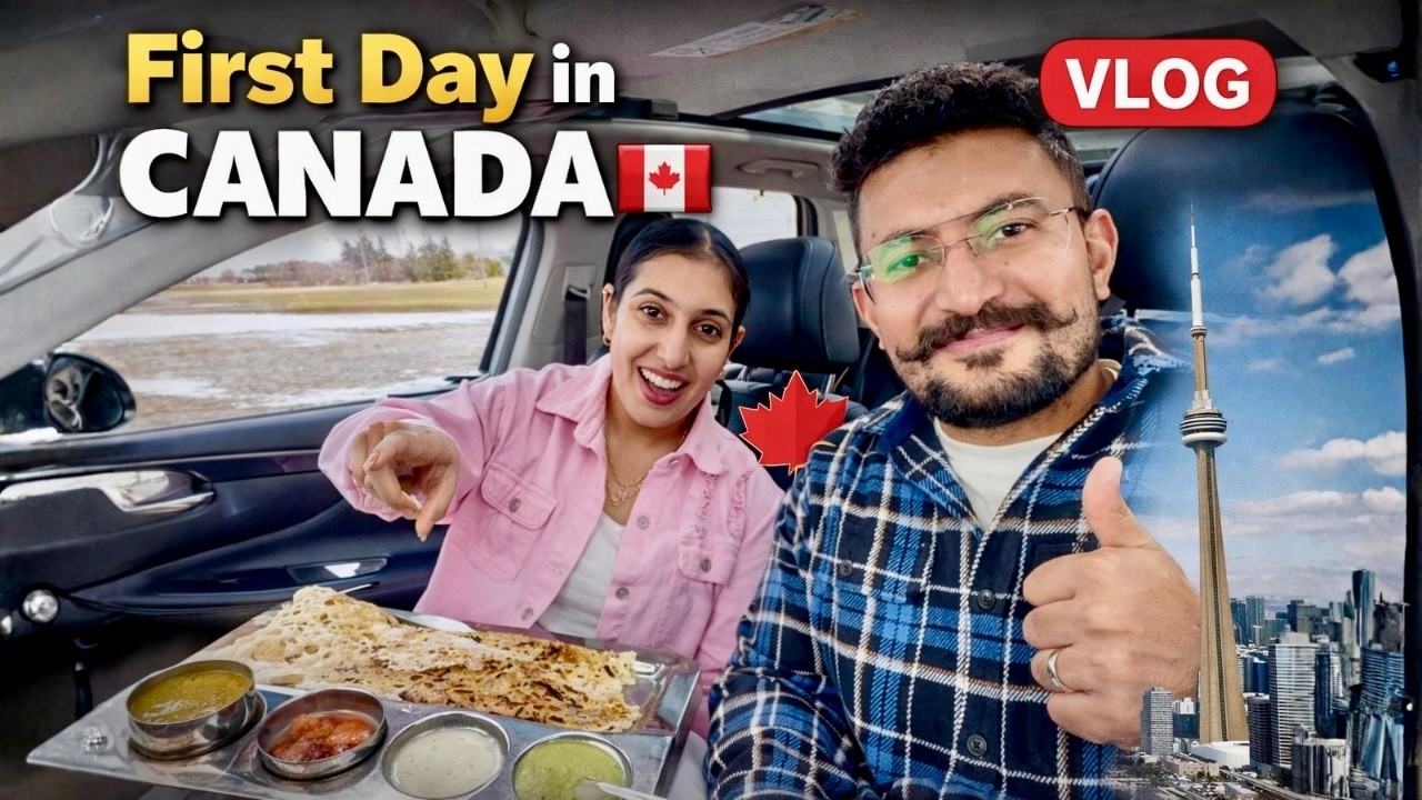 Finally First Day Together in Canada 🇨🇦