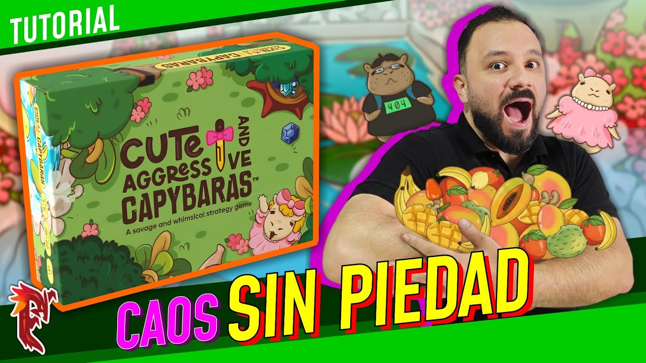 🍌 Cómo jugar CUTE and AGGRESSIVE Capybaras 🍑🐹 ¿Tiernos o TRAICIONEROS?