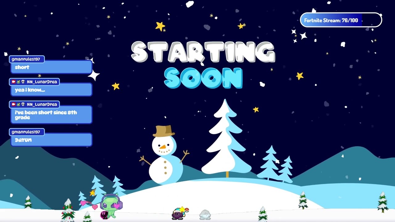 ☃️❄️ I think i'm becoming a minecraft channel...👽🛸 |!lurk !discord | 
