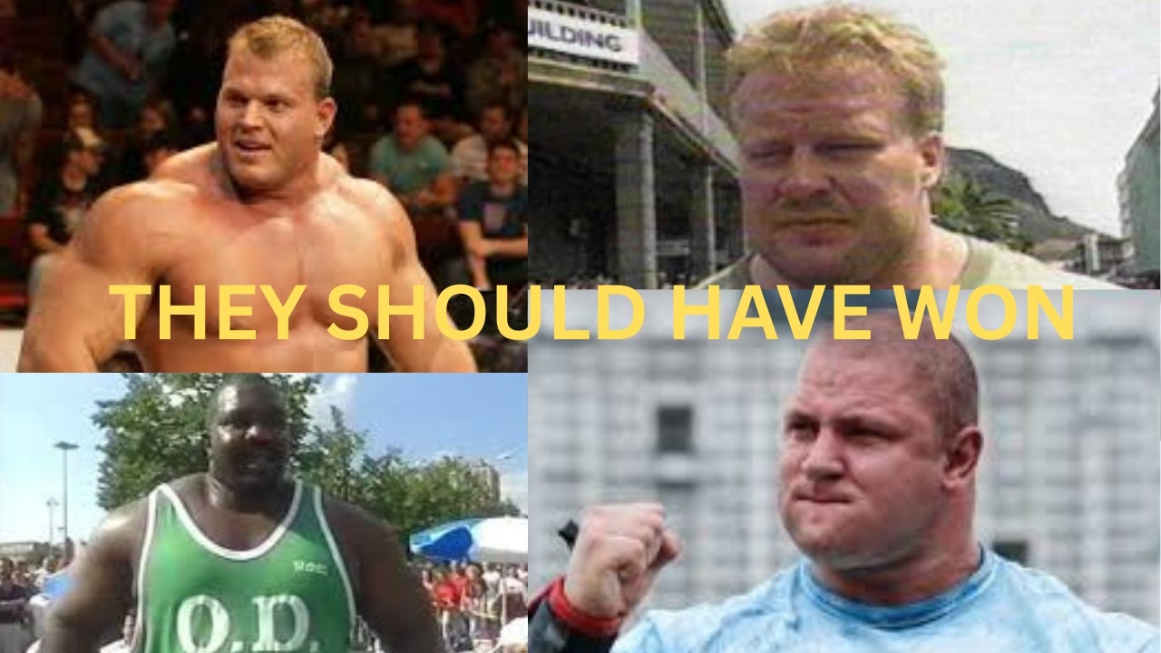 5 OF THE STRONGEST MEN NEVER TO WIN WORLD'S STRONGEST MAN
