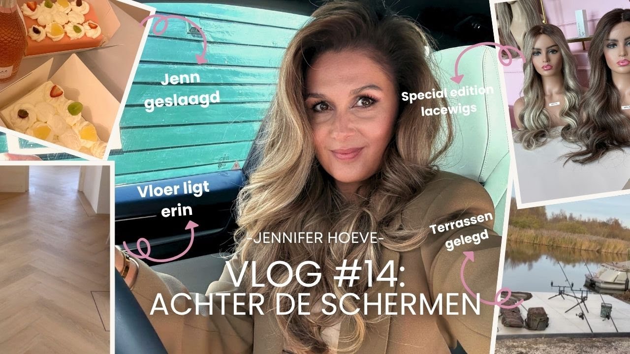 Special Edition Lacewigs, Nieuwe Vloer & Jenn is Geslaagd! 👩‍🎓✨|Jennifer Hoeve Hair| VLOG#14