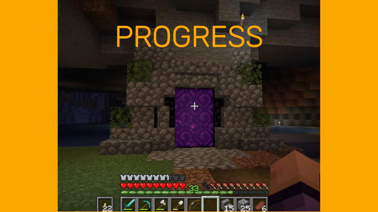 Preparing the Base & Nether Portal | Minecraft Survival #8