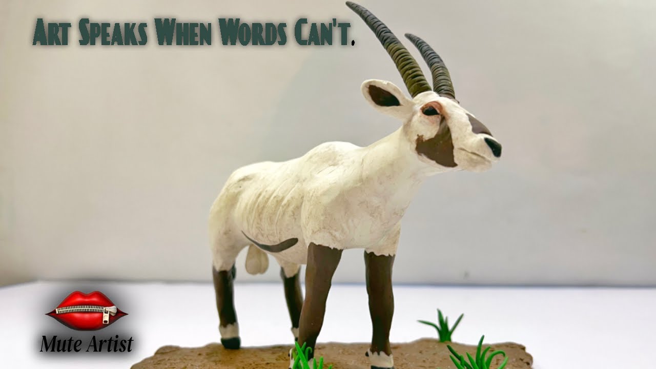 How to Make an Oryx with Clay — Easy Step-by-Step Tutorial