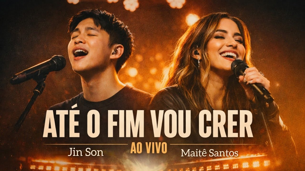 Até o Fim Vou Crer- JIN SON & MAITÊ SANTOS | Música gospel de Fé e Adoração Música gospel