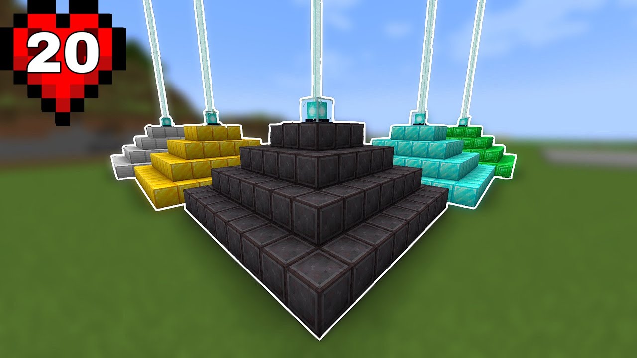 Tôi đã thu thập TẤT CẢ BEACON trong Minecraft Hardcore
