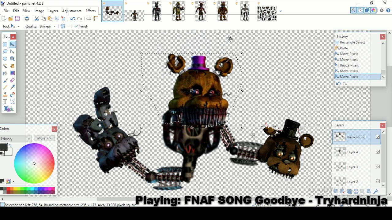 Fnaf Nightmare Animatronic Hybrid