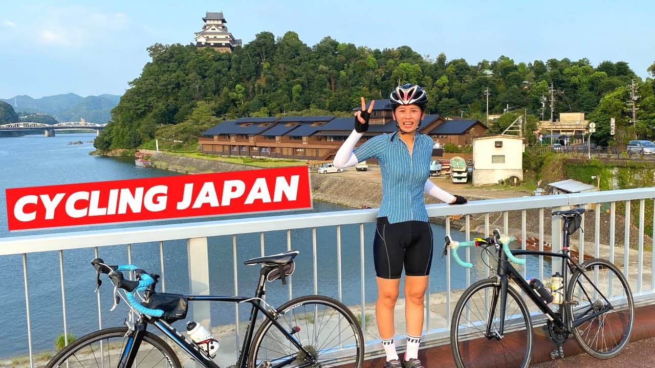 Beautiful Cycling Path in Japan 🚲 Kiso River Bike Ride to Inuyama Castle