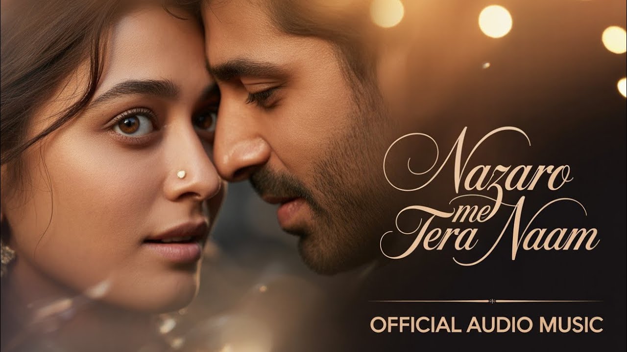Nazaron Me Tera Naam | Romantic Hindi Love Song | Soft & Heart Touching #trending#music 