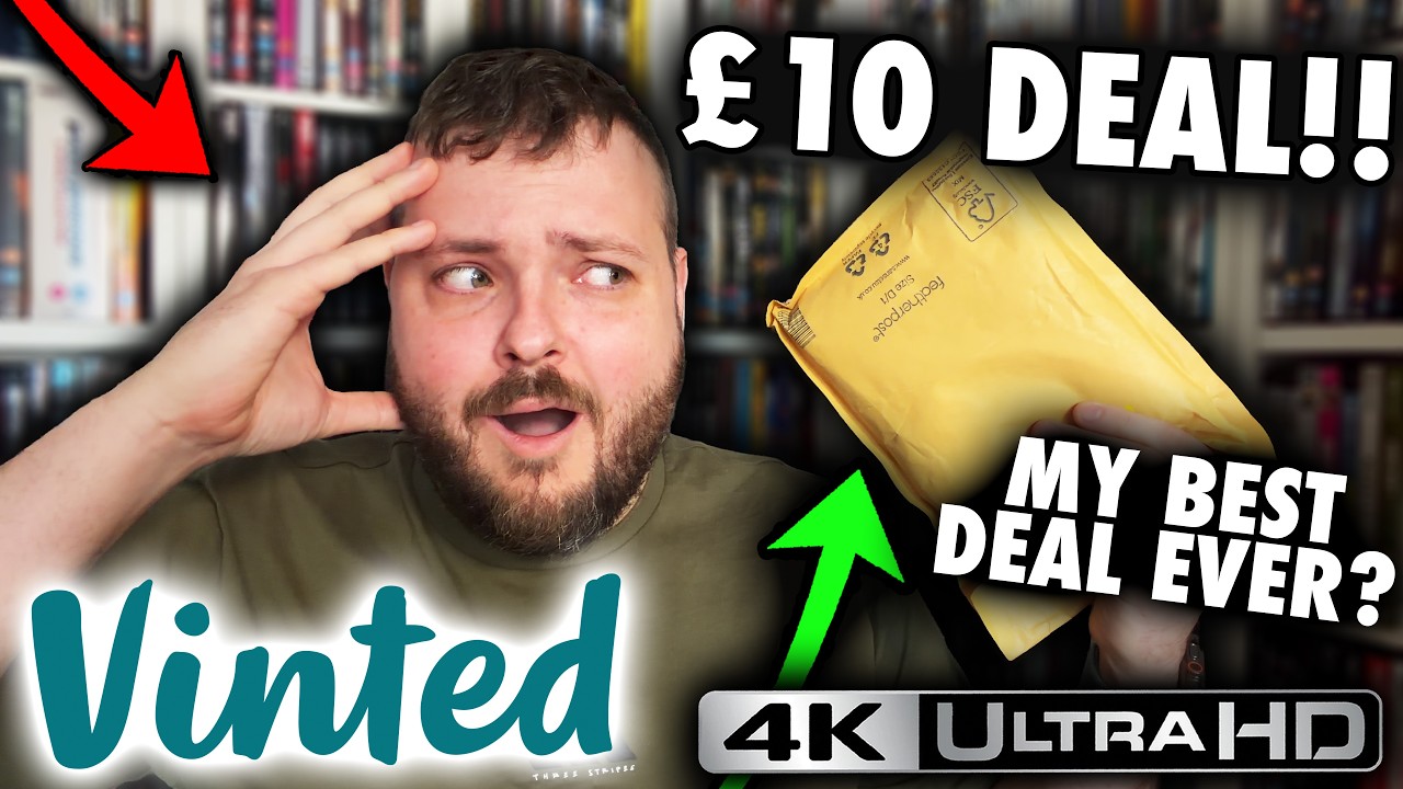 10 фунтов за Blu-ray диск в стальном боксе (4K)... Лучшее предложение по винтажным товарам за всю...