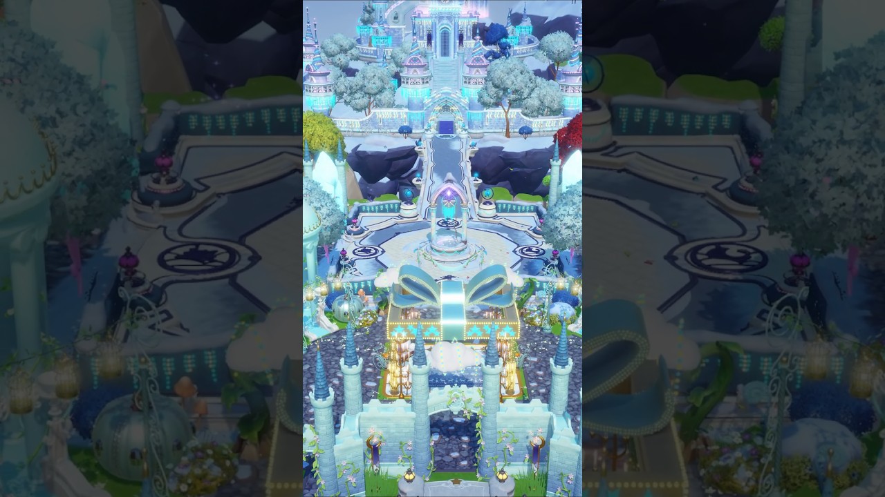 Winter Ball Plaza ❄️ Disney Dreamlight Valley Cinderella's Castle