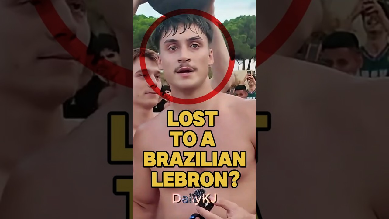 MK Tried to Beat &ldquo;Brazilian LeBron&rdquo;&hellip; It Didn&rsquo;t End Well 🤯🤯 #streetball #shorts #mk #dailykj