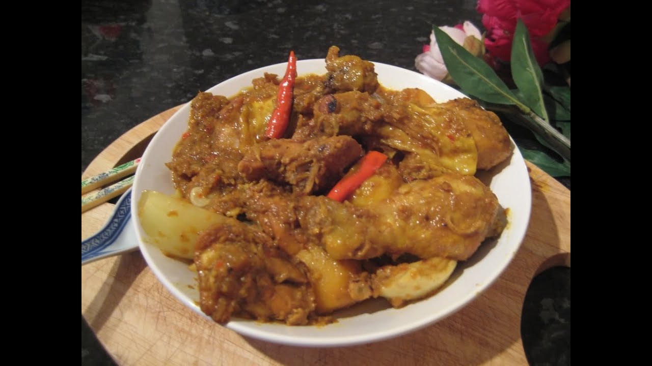 How to make a Malaysian / Eurasian Chicken Curry