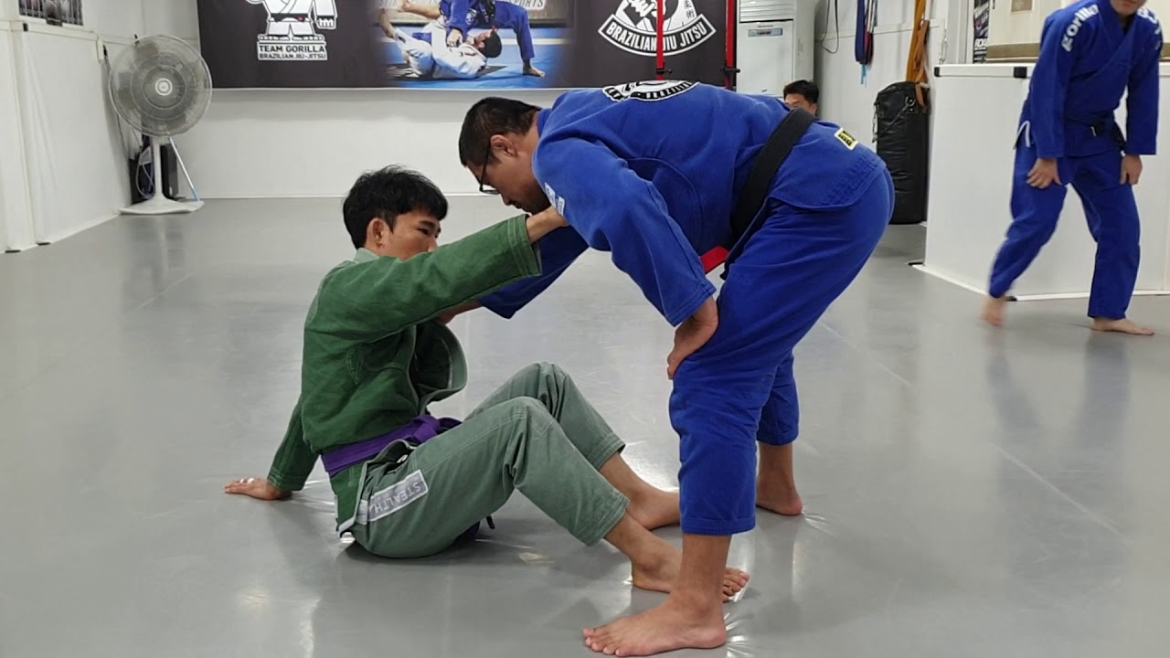 오픈가드 패스 Open Guard Pass (기술도움 : 이지호)