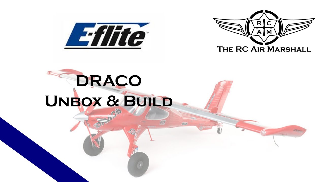 Eflite DRACO 2 Meter RC STOL plane by Mike Patey | Unbox & Build
