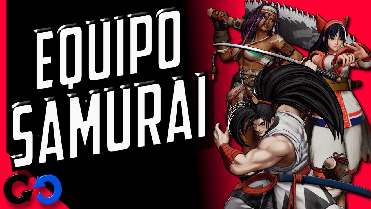 ⚔️ KOF XV: TODO sobre el TEAM SAMURAI en KOFXV! // DIALOGOS, Interacciones, FINALES y Colores !