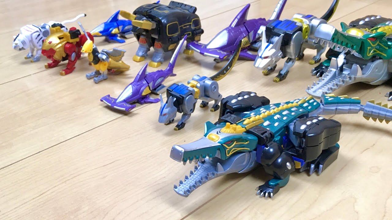 【DX Power Rangers Wild force #10】劇中の技再現⁉︎SMPのガオハンターで遊んでみた