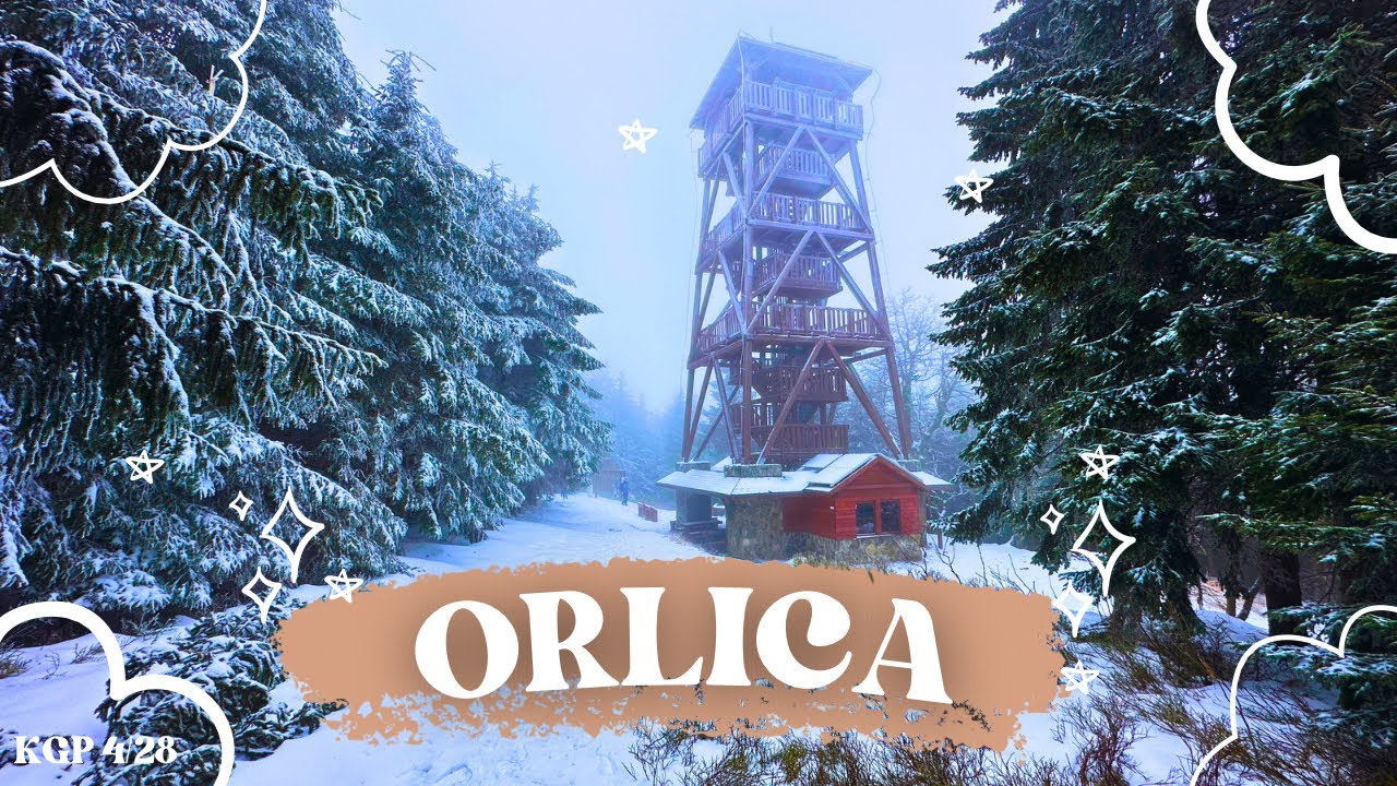 ORLICA - G&oacute;ry Orlickie | Szlak z Zieleńca | Wywrotka na lodzie :) | Korona G&oacute;r Polski (4/28 KGP)