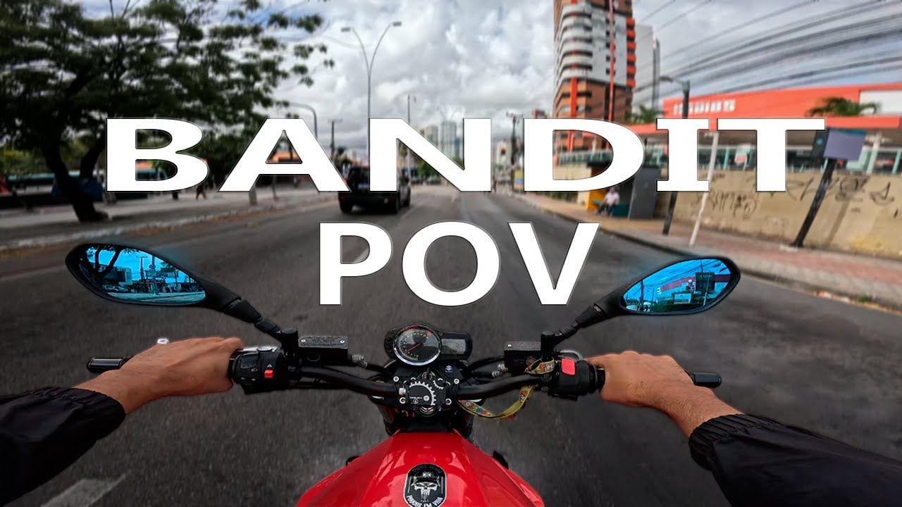 ROLE DE BANDIT NO TRANSITO MOTOVLOG | POV GoPro Hero 12