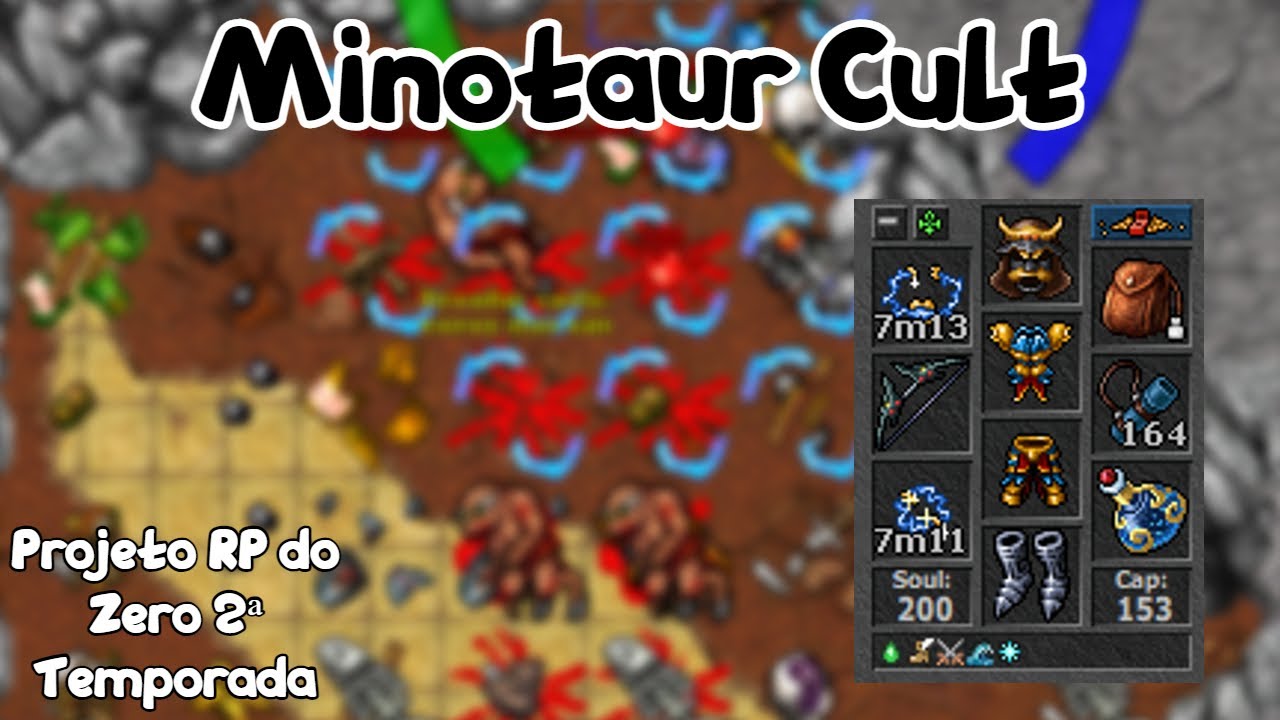 TIBIA RP 200+ | O SEGUNDO CULTO | Minotaurs Cult | Projeto RP 2ª Temporada