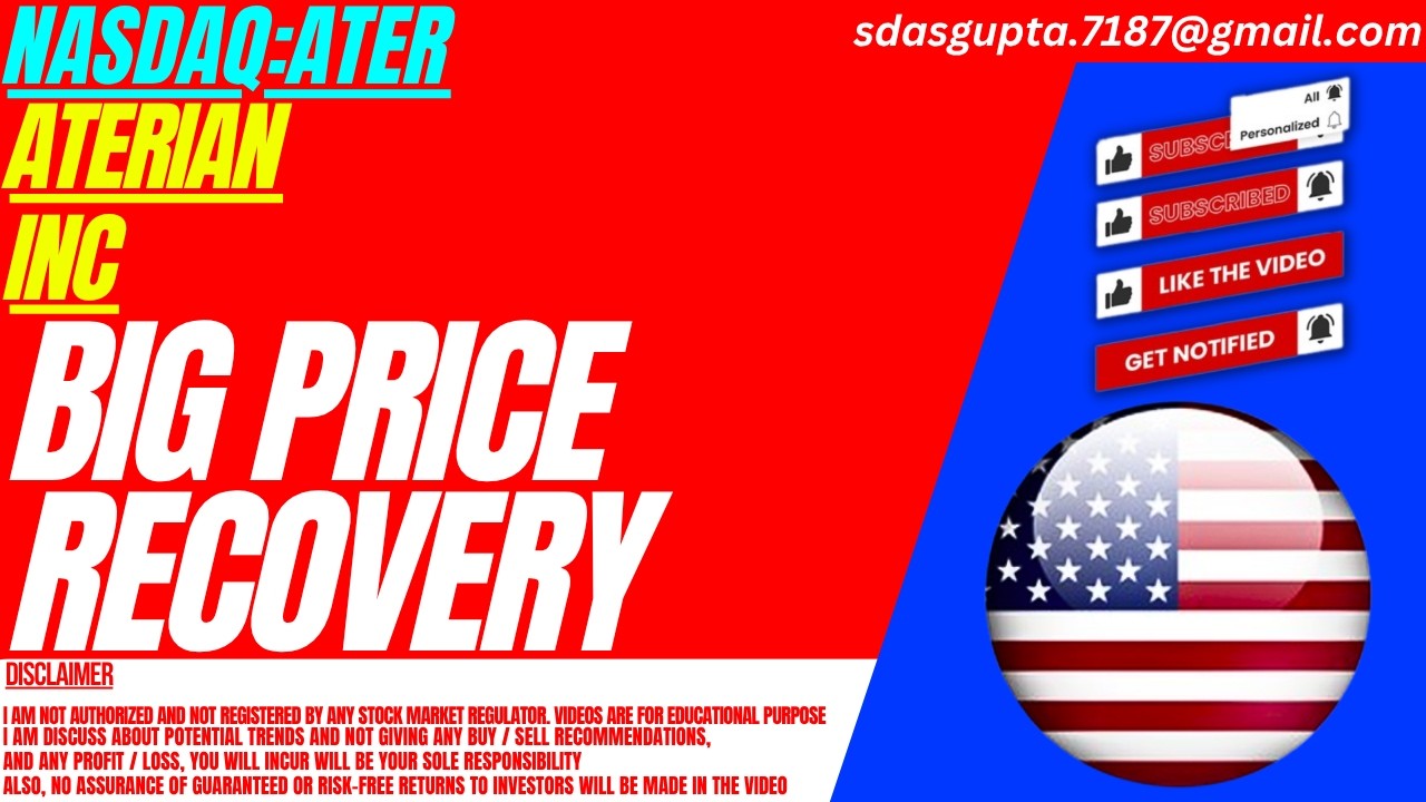 ATERIAN STOCK : BIG PRICE RECOVERY | ATER STOCK