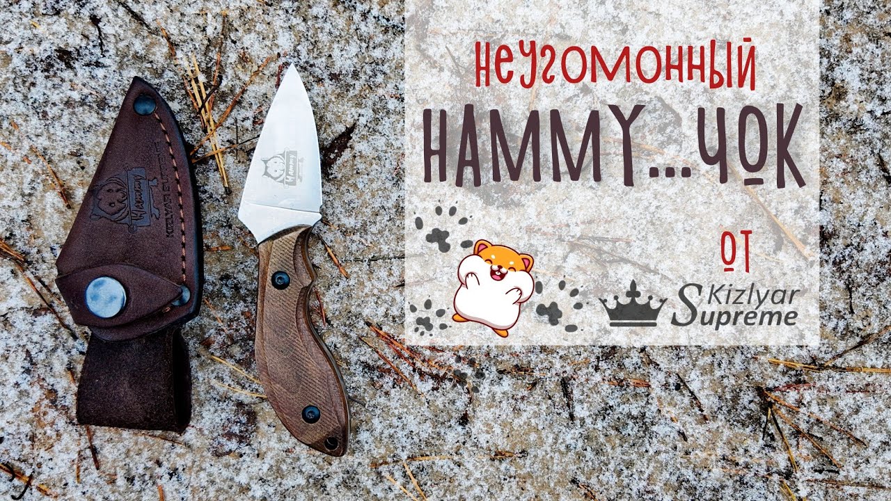 Неугомонный HAMMY 🔪 Малыш-резунчик от Kizlyar supreme #нож #edc #everydaycarry #best #обзор
