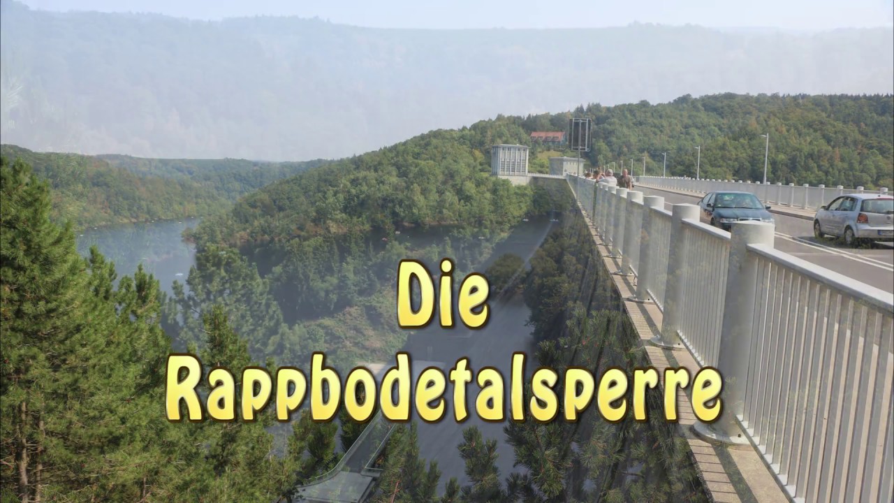 Rappbodetalsperre, Pumpspeicherwerk und Talsperre Wendefurth 20150813