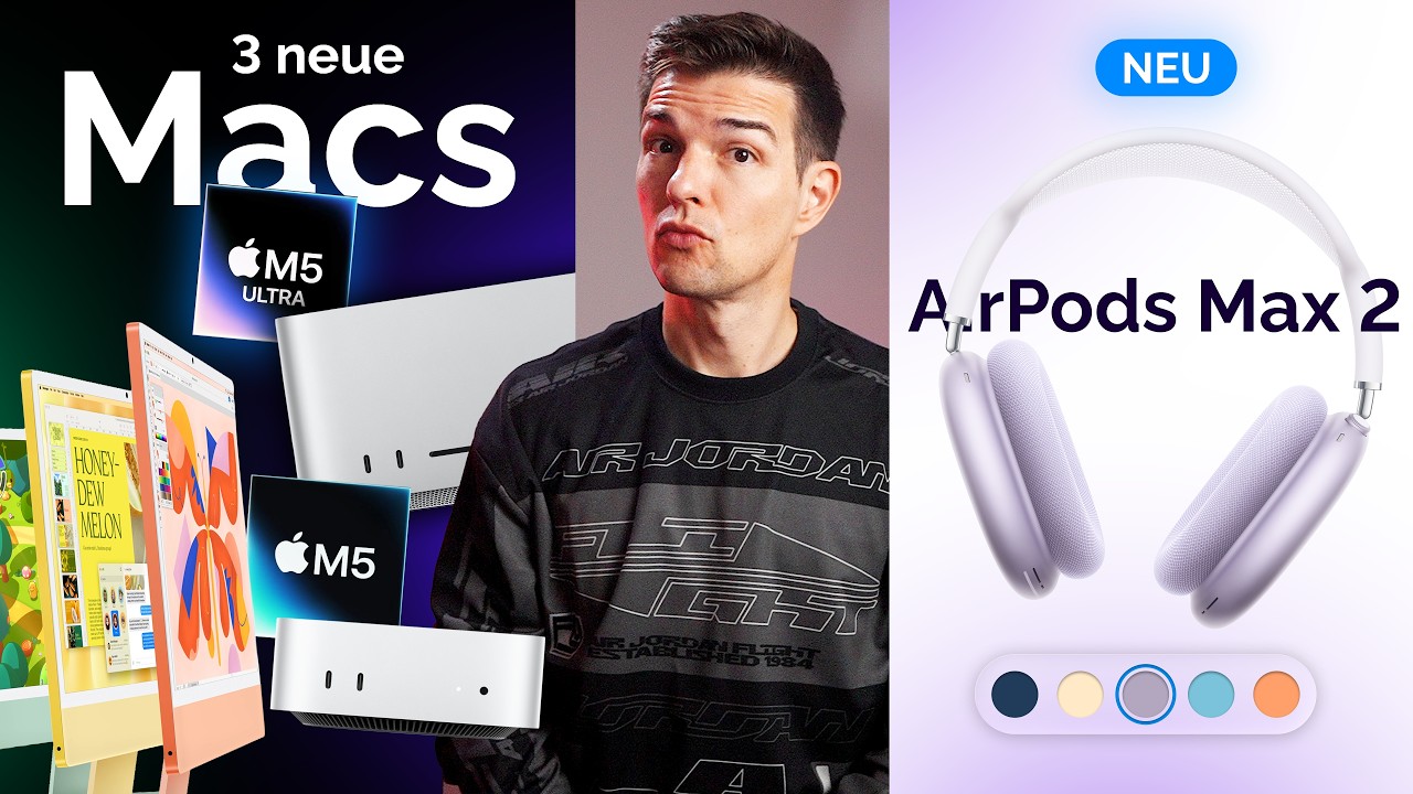 Die AirPods Max 2 sind da & 3 neue Macs stehen bevor!