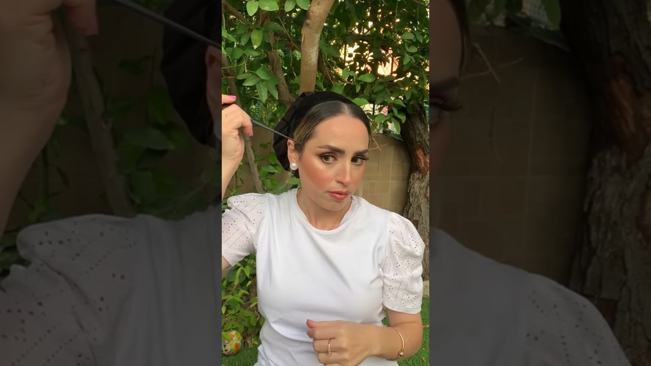 איך לסדר את השיער עם מטפחת