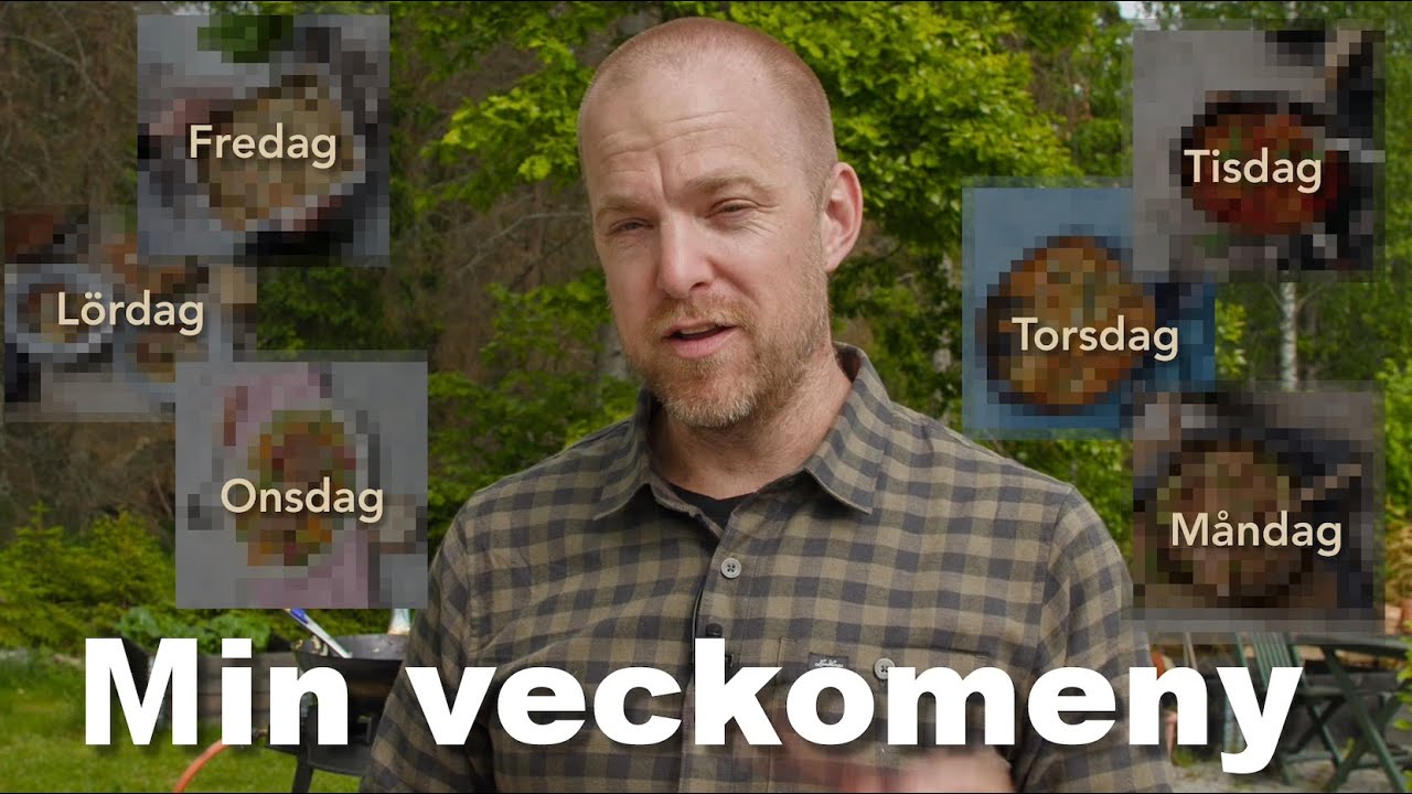 Veckomeny - spara pengar och tid med mig!
