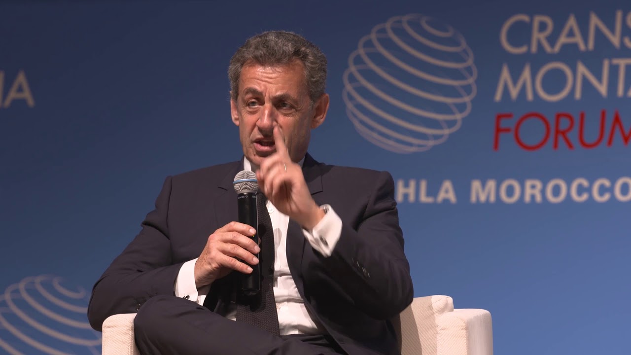 Intervention du Président Nicolas Sarkozy - Crans Montana Forum Dakhla 2018