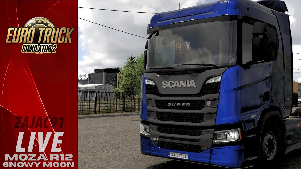 ETS2 | PRISZTINA- LUBLIN | Moza r12 |