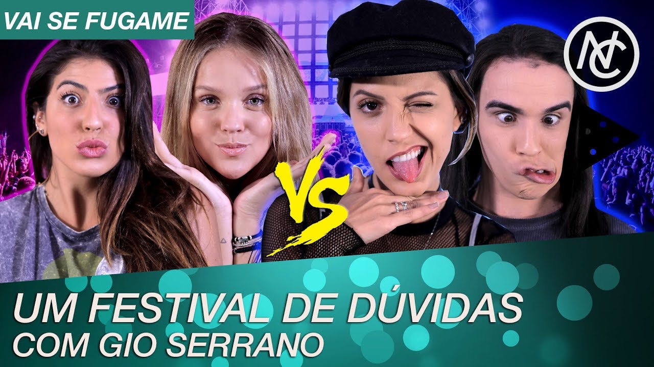 GIO SERRANO NO VAI SE FUGAME DE FESTIVAIS DE MÚSICA