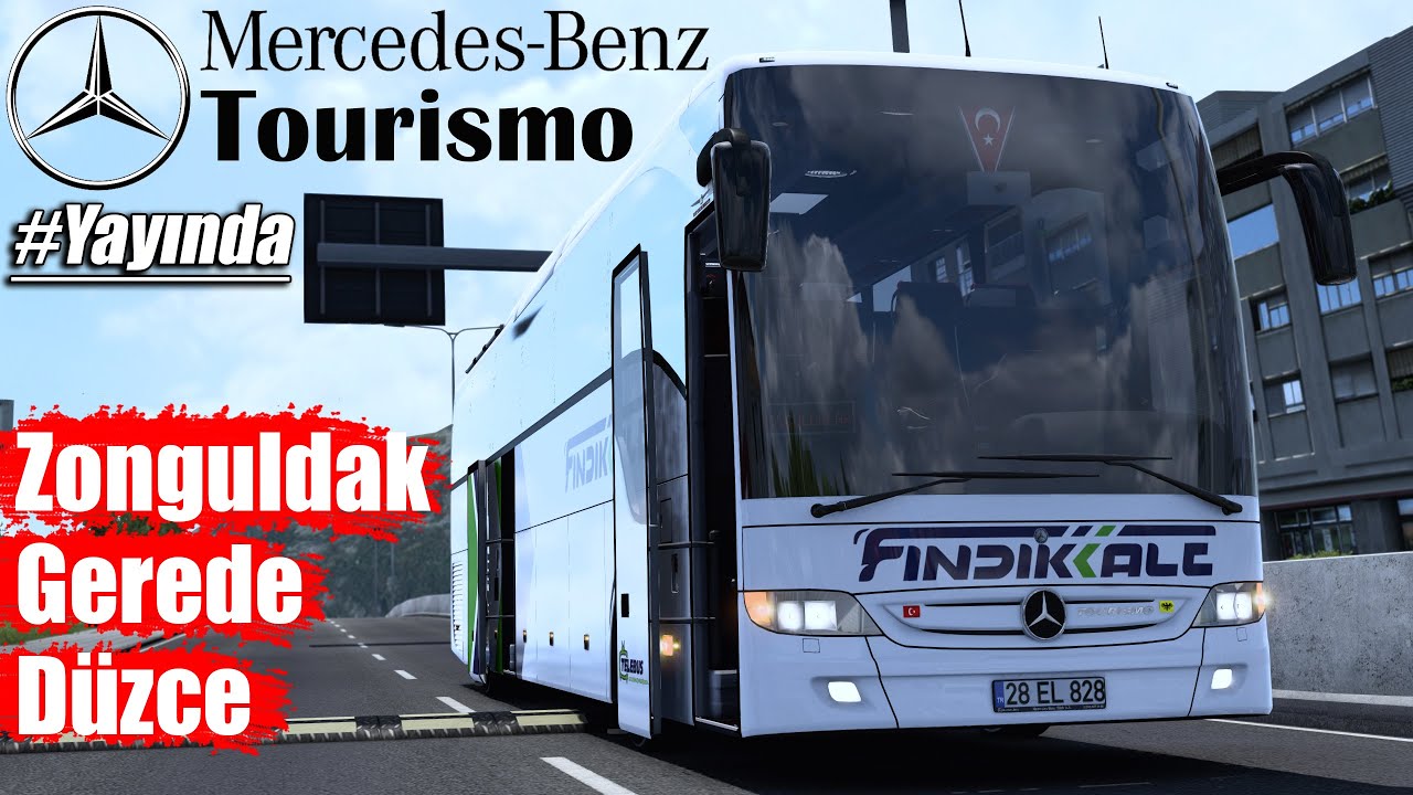 SESİ EFSANE ! MERCEDES-BENZ TOURISMO YAYINDA // ZONGULDAK - GEREDE - DÜZCE | OYUNCUYUSBIS-YKS MAP !!