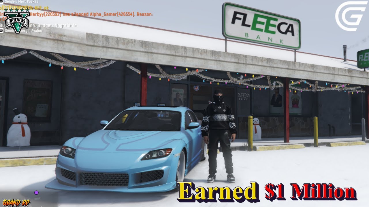 I Earned $1 Million In GTA 5 Grand  RP | GTA 5 Grand RP $100 Millon Challenge