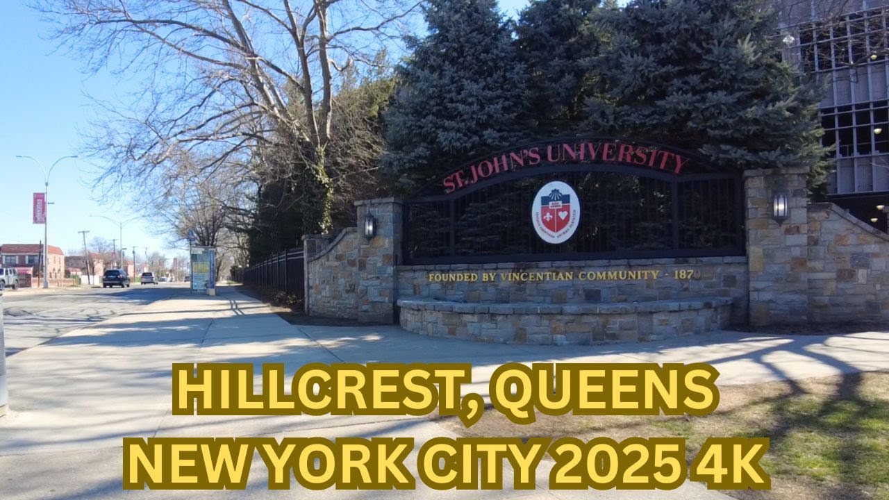 Life in HIllcrest Queens. March 2025 New York City Walking Tour 4K