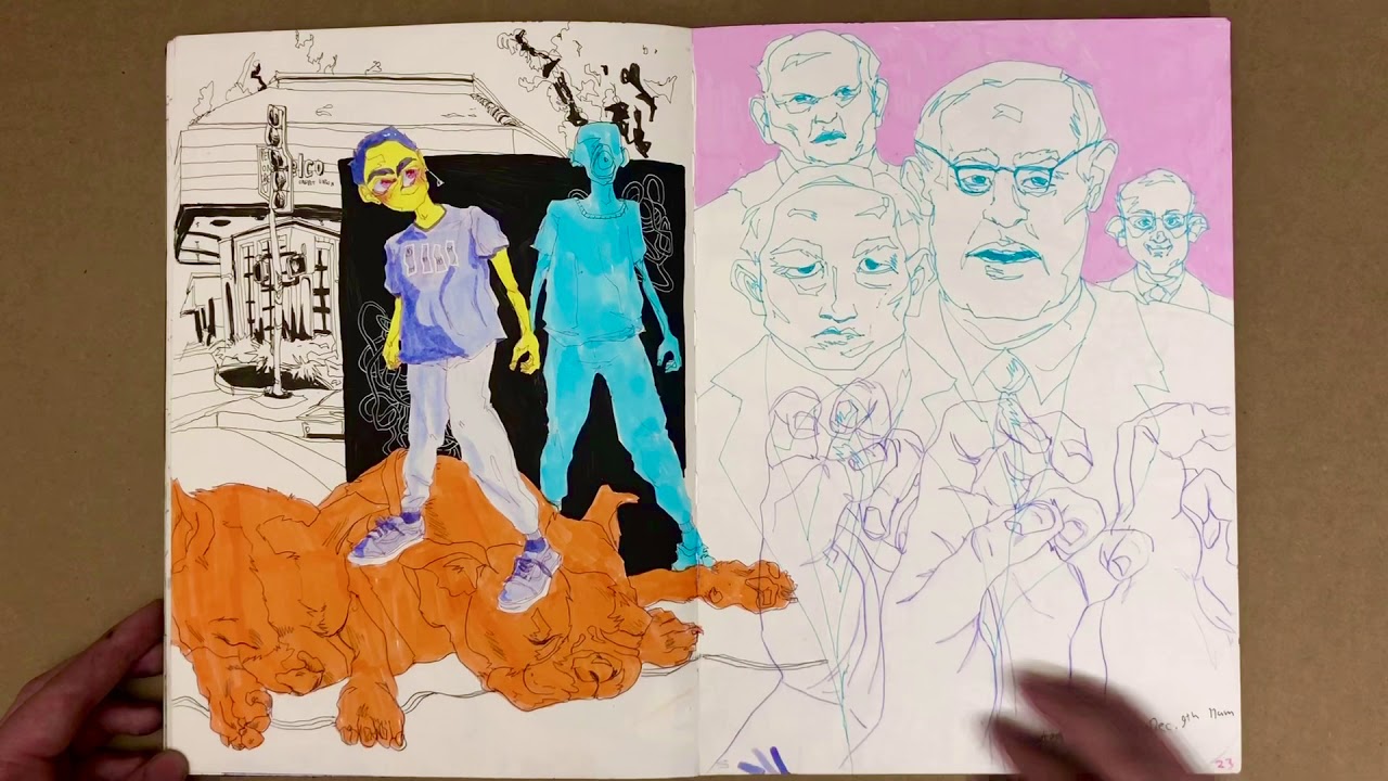 ACCEPTED Calarts sketchbook 2021