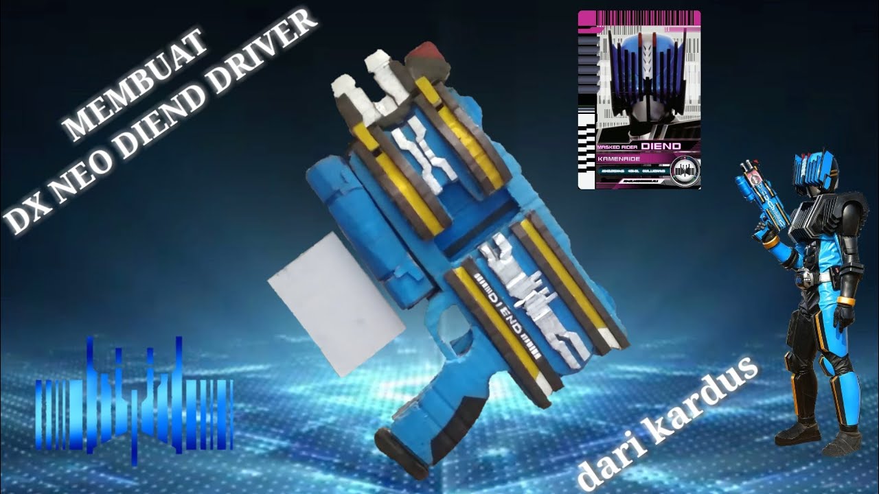 Membuat DX Neo Diend Driver dari kardus