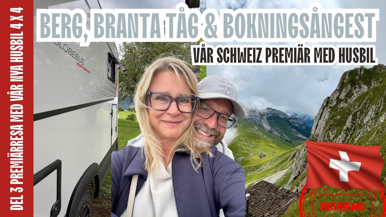 Magiska Schweiz med husbil – Weggis, Luzern & Pilatus