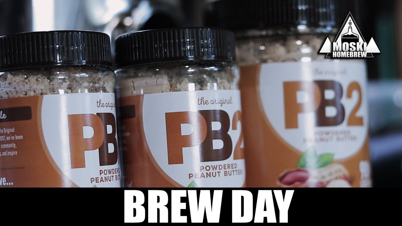 Brewing with PB2 - Peanut Butter Porter Brewday