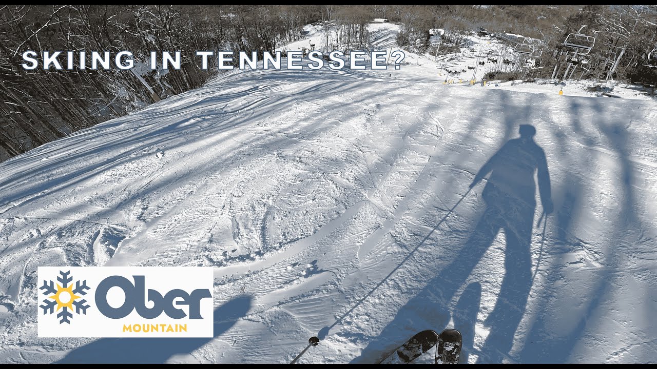 Skiing Ober Mountain in Gatlinburg, TN - January 2025