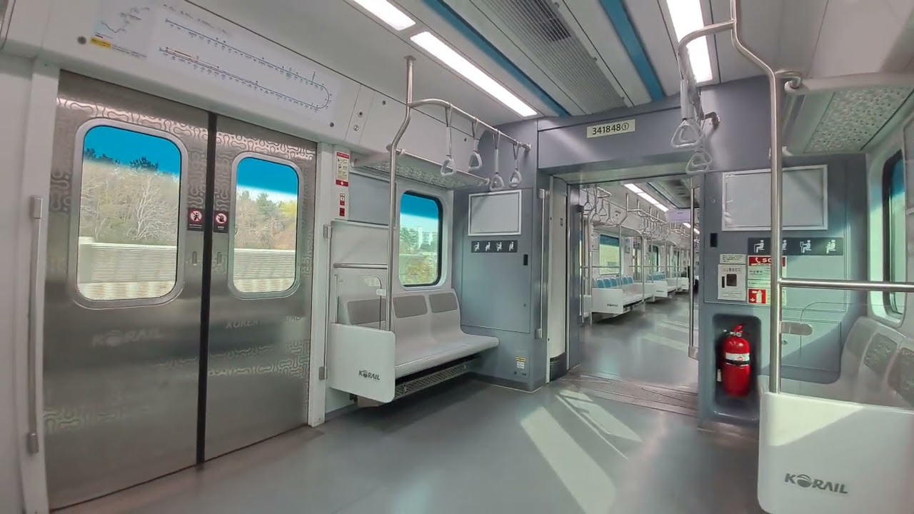 코레일 4호선 5차분 341B48편성 K4541 오이도행 정왕~오이도 주행영상