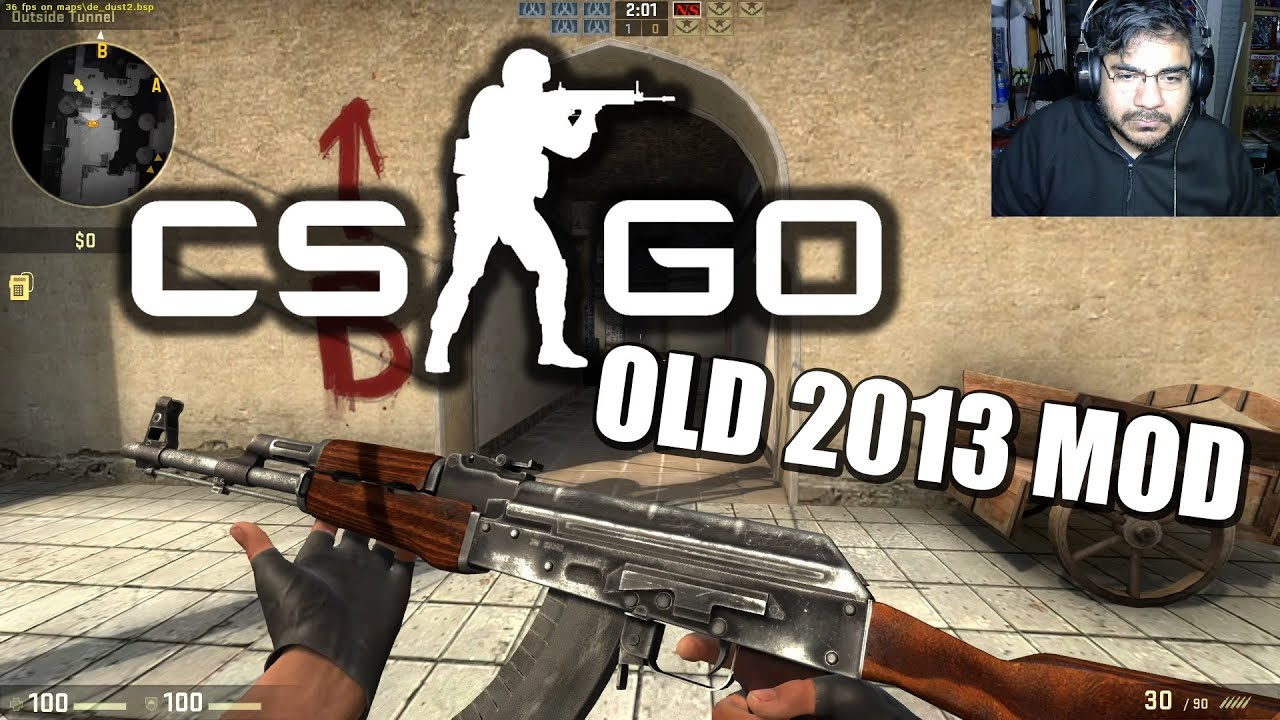 Prueba Testeo Counter Strike GO OLD MOD 2013 Standalone No Steam