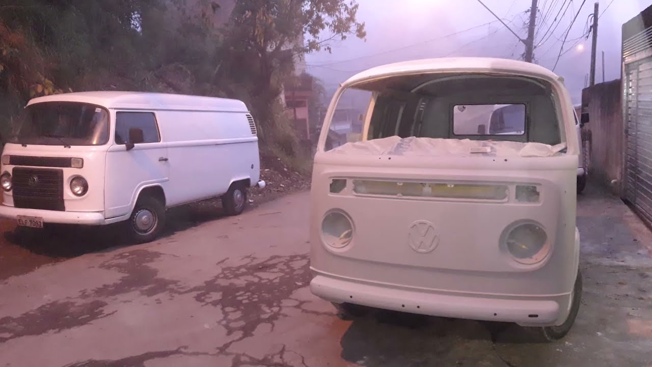 reforma da Kombi 94 em casa