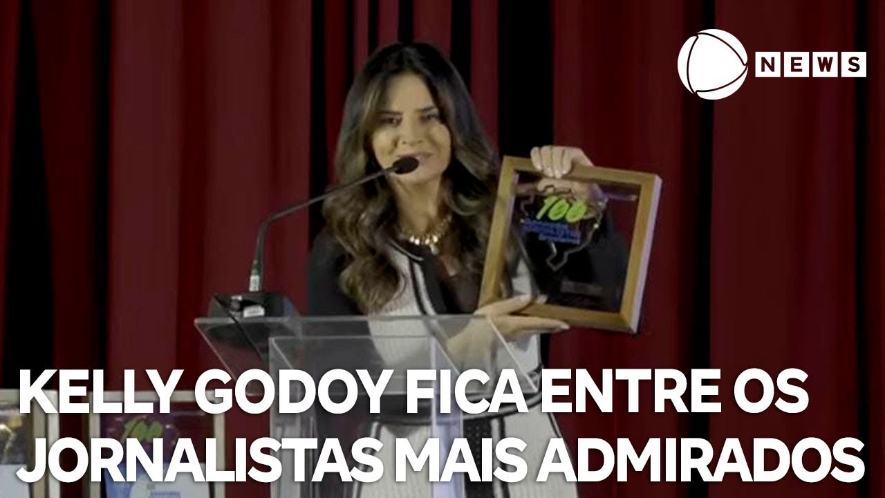 Kelly Godoy fica em 10&ordm; lugar no pr&ecirc;mio &ldquo;100 Mais Admirados Jornalistas Brasileiros&rdquo;