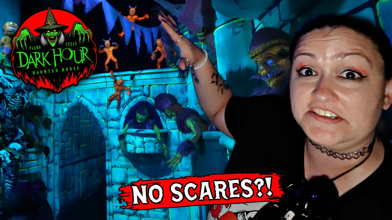 You Can Try A Haunted House WITHOUT the Scares?! | Dark Hour's Chicken Night Experience