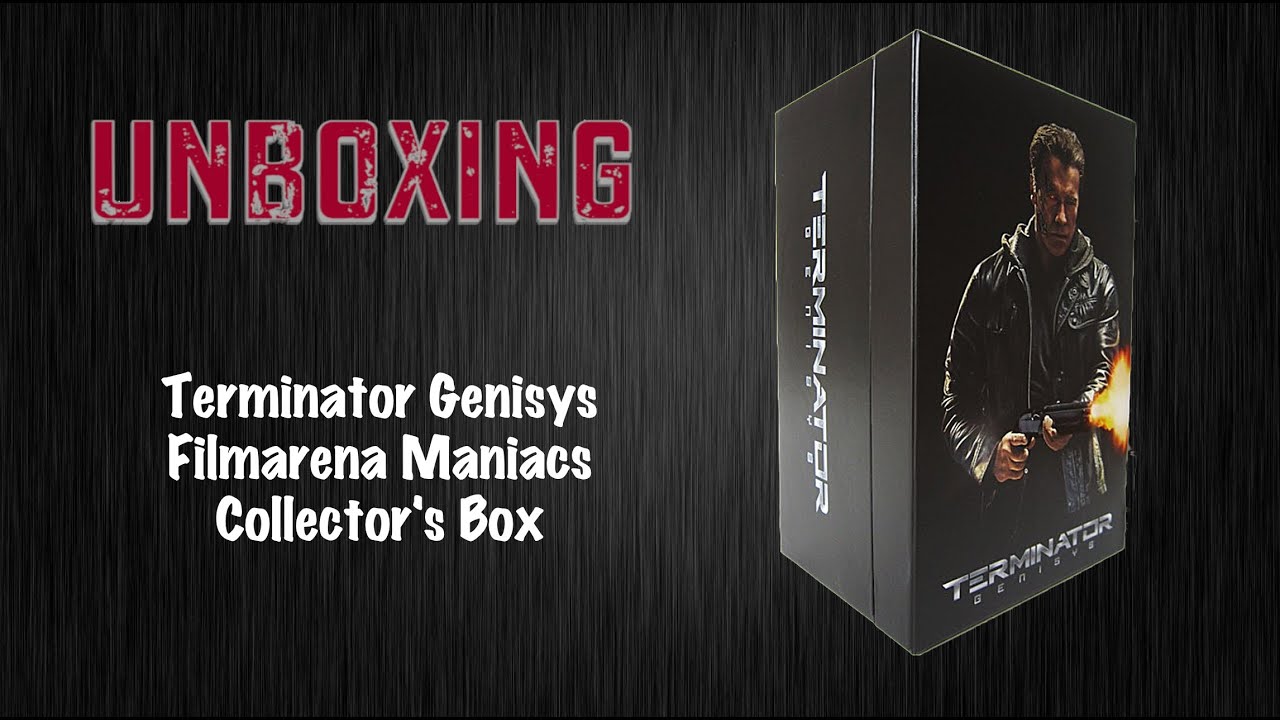 Terminator Genisys Filmarena Maniacs Collector's Box Unboxing