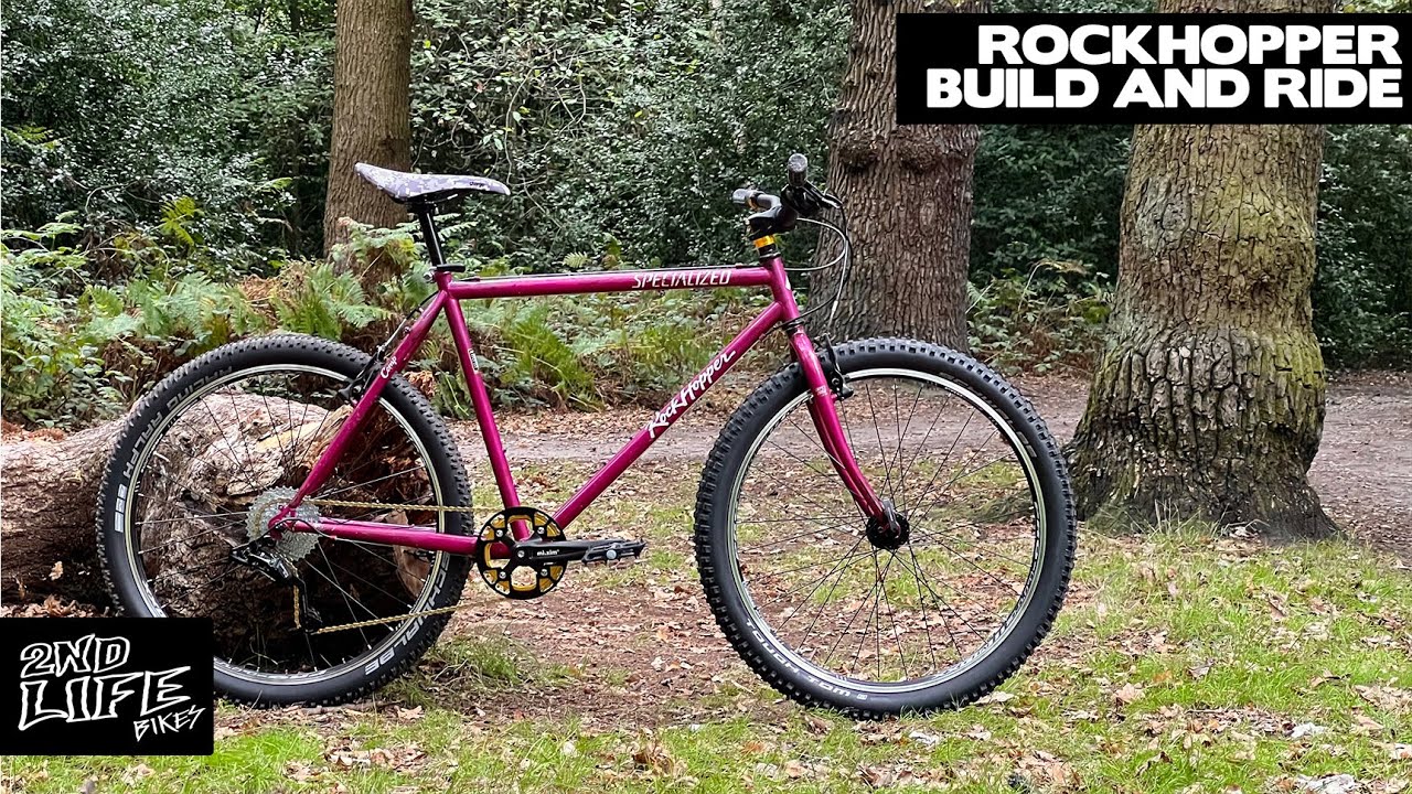 Specialized Rockhopper Retro MTB Build Pt3 - Vintage commuter bike build
