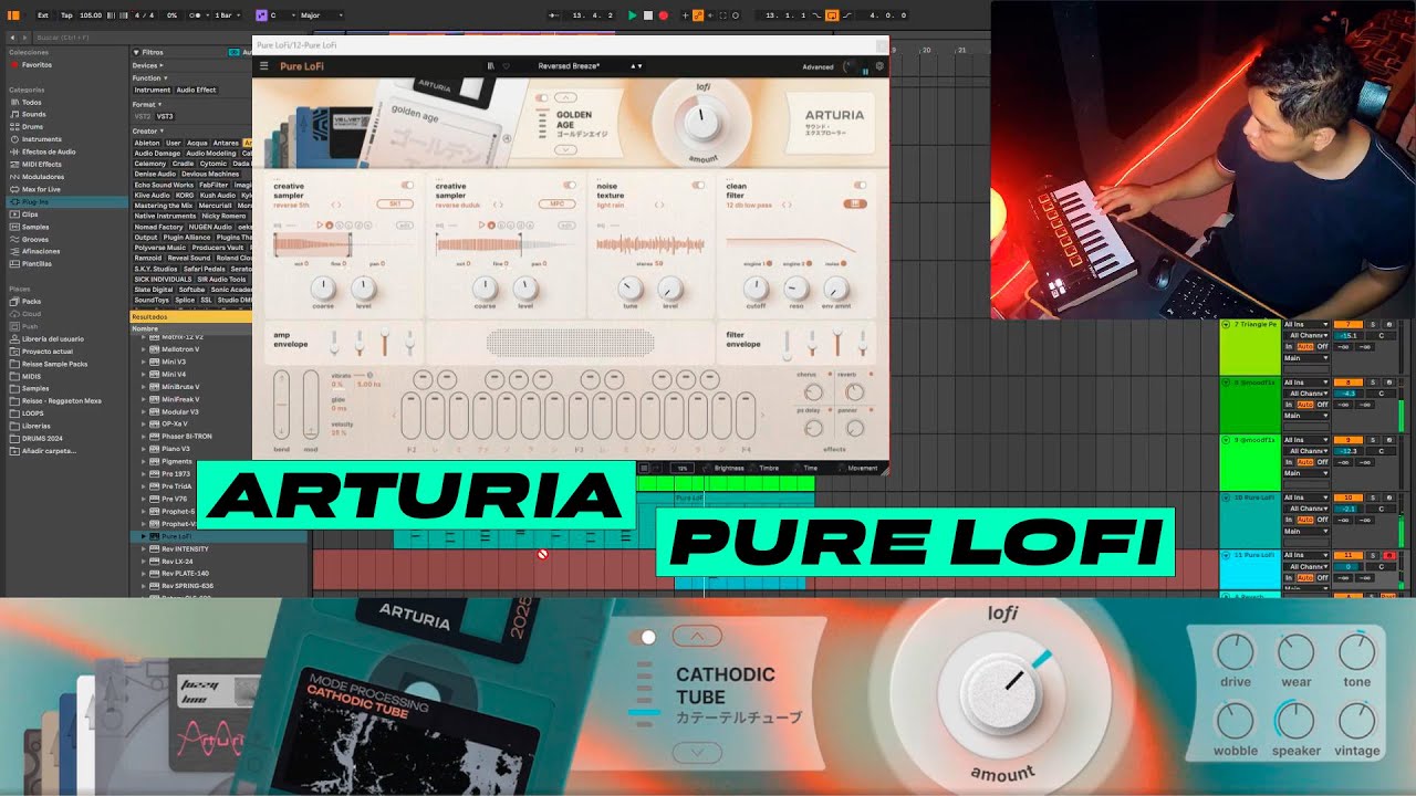 Probando el Nuevo Pure LoFi de Arturia | Ableton Live