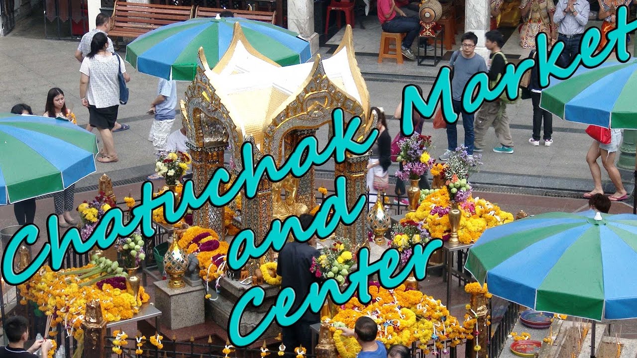 Jatujak Market und City Center, Bangkok - Thailand 4K Travel Channel