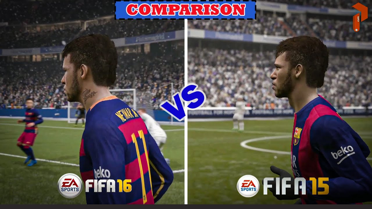 FIFA 16 vs FIFA 15 PS5 Comparison! (Gameplay, Graphics, Player Animation, and more!) #comparison